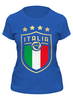 Заказать женскую футболку в Москве. Футболка классическая Сборная Италии от geekbox - готовые дизайны и нанесение принтов.