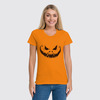 Заказать женскую футболку в Москве. Футболка классическая HALLOWEEN от CoolDesign - готовые дизайны и нанесение принтов.