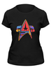 Заказать женскую футболку в Москве. Футболка классическая Star trek от geekbox - готовые дизайны и нанесение принтов.