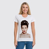 Заказать женскую футболку в Москве. Футболка классическая Ava Gardner  от avagardner - готовые дизайны и нанесение принтов.