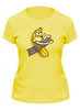Заказать женскую футболку в Москве. Футболка классическая ☘ BananaTAPE ☘ от balden - готовые дизайны и нанесение принтов.