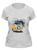 Заказать женскую футболку в Москве. Футболка классическая Автобус от acidhouses - готовые дизайны и нанесение принтов.