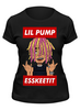Заказать женскую футболку в Москве. Футболка классическая Lil Pump от geekbox - готовые дизайны и нанесение принтов.