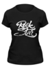 Заказать женскую футболку в Москве. Футболка классическая Rock Star от fashionsallymagazine@gmail.com - готовые дизайны и нанесение принтов.