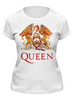 Заказать женскую футболку в Москве. Футболка классическая Queen group от Leichenwagen - готовые дизайны и нанесение принтов.