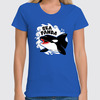 Заказать женскую футболку в Москве. Футболка классическая ☮ Sea Panda ☮ от balden - готовые дизайны и нанесение принтов.