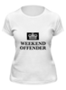 Заказать женскую футболку в Москве. Футболка классическая weekend offender kids от торгаш - готовые дизайны и нанесение принтов.