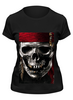 Заказать женскую футболку в Москве. Футболка классическая пираты карибского моря от Mishania - готовые дизайны и нанесение принтов.