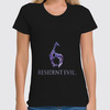 Заказать женскую футболку в Москве. Футболка классическая Resident Evil 6 от game-fan - готовые дизайны и нанесение принтов.