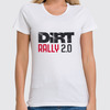 Заказать женскую футболку в Москве. Футболка классическая DiRT Rally  от THE_NISE  - готовые дизайны и нанесение принтов.