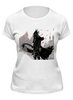 Заказать женскую футболку в Москве. Футболка классическая Bloodborne от GeekFox  - готовые дизайны и нанесение принтов.