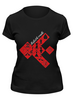 Заказать женскую футболку в Москве. Футболка классическая Depeche Mode / Symbols от OEX design - готовые дизайны и нанесение принтов.