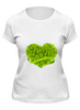 Заказать женскую футболку в Москве. Футболка классическая Сердце от Maggi Rich - готовые дизайны и нанесение принтов.