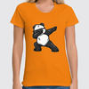Заказать женскую футболку в Москве. Футболка классическая  Panda от T-shirt print  - готовые дизайны и нанесение принтов.