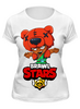 Заказать женскую футболку в Москве. Футболка классическая BRAWL STARS NITA от geekbox - готовые дизайны и нанесение принтов.