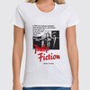 Заказать женскую футболку в Москве. Футболка классическая Pulp Fiction от KinoArt - готовые дизайны и нанесение принтов.