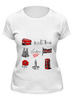Заказать женскую футболку в Москве. Футболка классическая London от 2578862@bk.ru - готовые дизайны и нанесение принтов.
