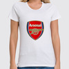 Заказать женскую футболку в Москве. Футболка классическая  Arsenal от THE_NISE  - готовые дизайны и нанесение принтов.