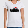 Заказать женскую футболку в Москве. Футболка классическая Forest Fox от oneredfoxstore@gmail.com - готовые дизайны и нанесение принтов.
