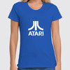 Заказать женскую футболку в Москве. Футболка классическая Atari от deppski - готовые дизайны и нанесение принтов.