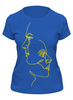 Заказать женскую футболку в Москве. Футболка классическая Лица  от balden - готовые дизайны и нанесение принтов.