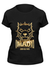Заказать женскую футболку в Москве. Футболка классическая Mad dog gold от Серега Шнайдер - готовые дизайны и нанесение принтов.