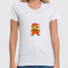 Заказать женскую футболку в Москве. Футболка классическая Супер Марио original colors от mironcrig@gmail.com - готовые дизайны и нанесение принтов.