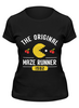 Заказать женскую футболку в Москве. Футболка классическая Pac Man от originals - готовые дизайны и нанесение принтов.