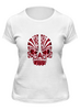 Заказать женскую футболку в Москве. Футболка классическая Череп от THE_NISE  - готовые дизайны и нанесение принтов.