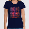 Заказать женскую футболку в Москве. Футболка классическая Forest Runner от oneredfoxstore@gmail.com - готовые дизайны и нанесение принтов.