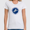 Заказать женскую футболку в Москве. Футболка классическая Millwall FC women logo tee от Millwall Supporters Club Russia - готовые дизайны и нанесение принтов.