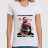 Заказать женскую футболку в Москве. Футболка классическая Ernest Miller Hemingway от торгаш - готовые дизайны и нанесение принтов.