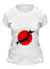 Заказать женскую футболку в Москве. Футболка классическая Остров Япония от YellowCloverShop - готовые дизайны и нанесение принтов.