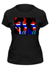 Заказать женскую футболку в Москве. Футболка классическая Группа A-ha от T-shirt print  - готовые дизайны и нанесение принтов.
