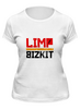 Заказать женскую футболку в Москве. Футболка классическая Limp Bizkit от BURNSHIRTS - готовые дизайны и нанесение принтов.