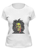 Заказать женскую футболку в Москве. Футболка классическая Bob Marley от Fedor - готовые дизайны и нанесение принтов.