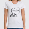Заказать женскую футболку в Москве. Футболка классическая Ванпанчмен от geekbox - готовые дизайны и нанесение принтов.