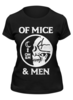 Заказать женскую футболку в Москве. Футболка классическая Of Mice & Men от geekbox - готовые дизайны и нанесение принтов.