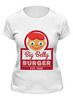 Заказать женскую футболку в Москве. Футболка классическая Big Belly Burger от coolmag - готовые дизайны и нанесение принтов.