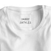 Заказать женскую футболку в Москве. Футболка классическая Тату Гарри Стайлс от EK  - готовые дизайны и нанесение принтов.