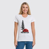 Заказать женскую футболку в Москве. Футболка классическая Wild. Forest. Run от oneredfoxstore@gmail.com - готовые дизайны и нанесение принтов.