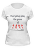 Заказать женскую футболку в Москве. Футболка классическая GAME OF LOVE от gent777 - готовые дизайны и нанесение принтов.