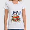 Заказать женскую футболку в Москве. Футболка классическая Мечтаю о тебе от zen4@bk.ru - готовые дизайны и нанесение принтов.
