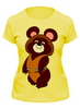 Заказать женскую футболку в Москве. Футболка классическая Olympic Bear Misha 1980 от balden - готовые дизайны и нанесение принтов.