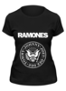 Заказать женскую футболку в Москве. Футболка классическая Ramones  от rancid - готовые дизайны и нанесение принтов.