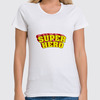 Заказать женскую футболку в Москве. Футболка классическая Super hero от THE_NISE  - готовые дизайны и нанесение принтов.