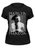 Заказать женскую футболку в Москве. Футболка классическая Marilyn Manson от inPrintio - готовые дизайны и нанесение принтов.