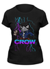 Заказать женскую футболку в Москве. Футболка классическая Brawl Stars Crow от weeert - готовые дизайны и нанесение принтов.