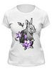 Заказать женскую футболку в Москве. Футболка классическая Кроля от Марина Лень - готовые дизайны и нанесение принтов.