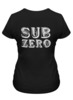 Заказать женскую футболку в Москве. Футболка классическая Sub-Zero от vitrum - готовые дизайны и нанесение принтов.